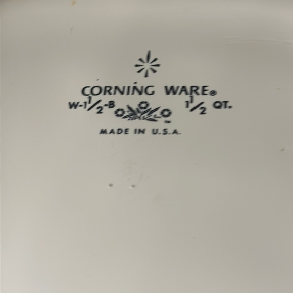 Vintage Corning Ware Wheat Stalk Design Bakeware Dish - Picture 4 of 4